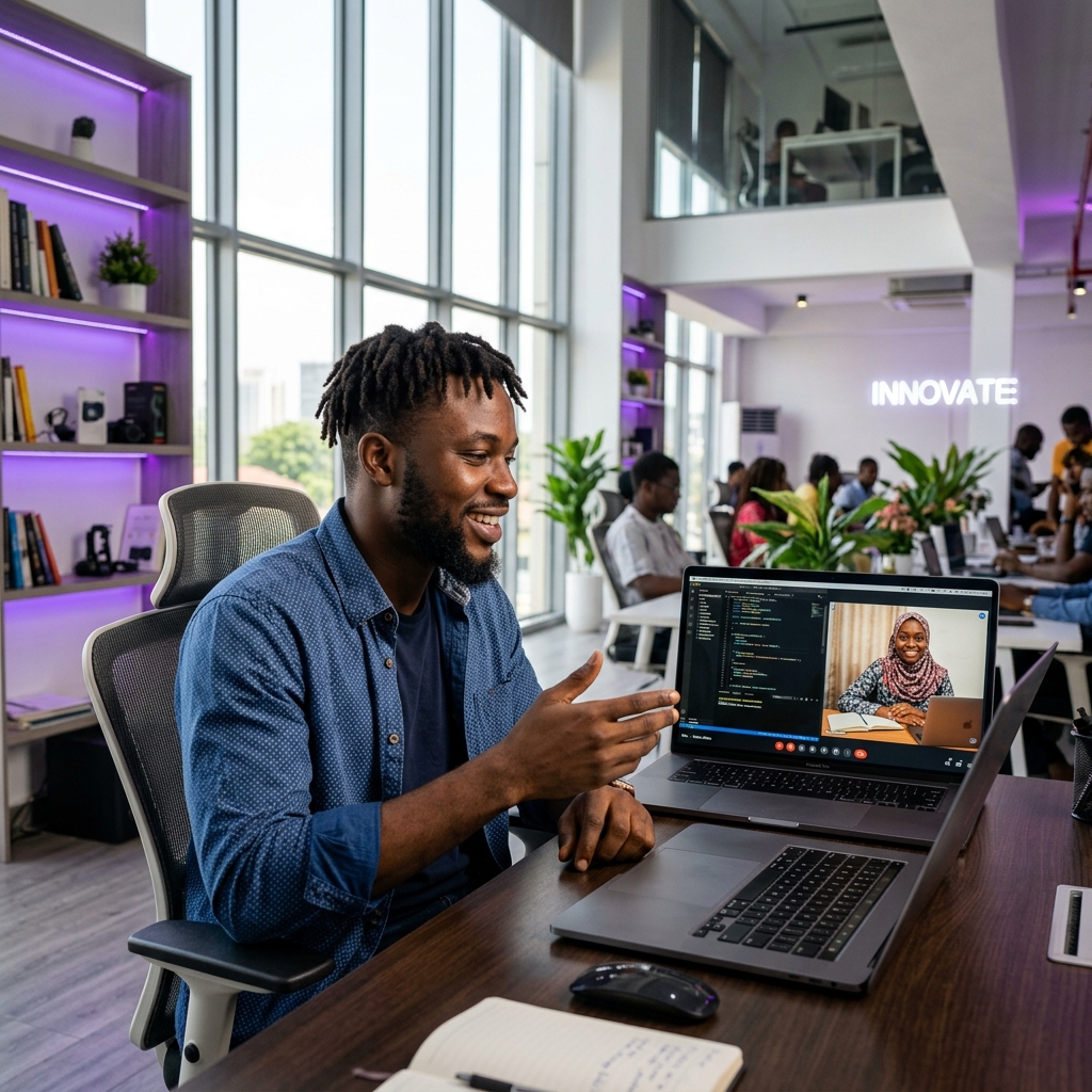 Professional mentorship session